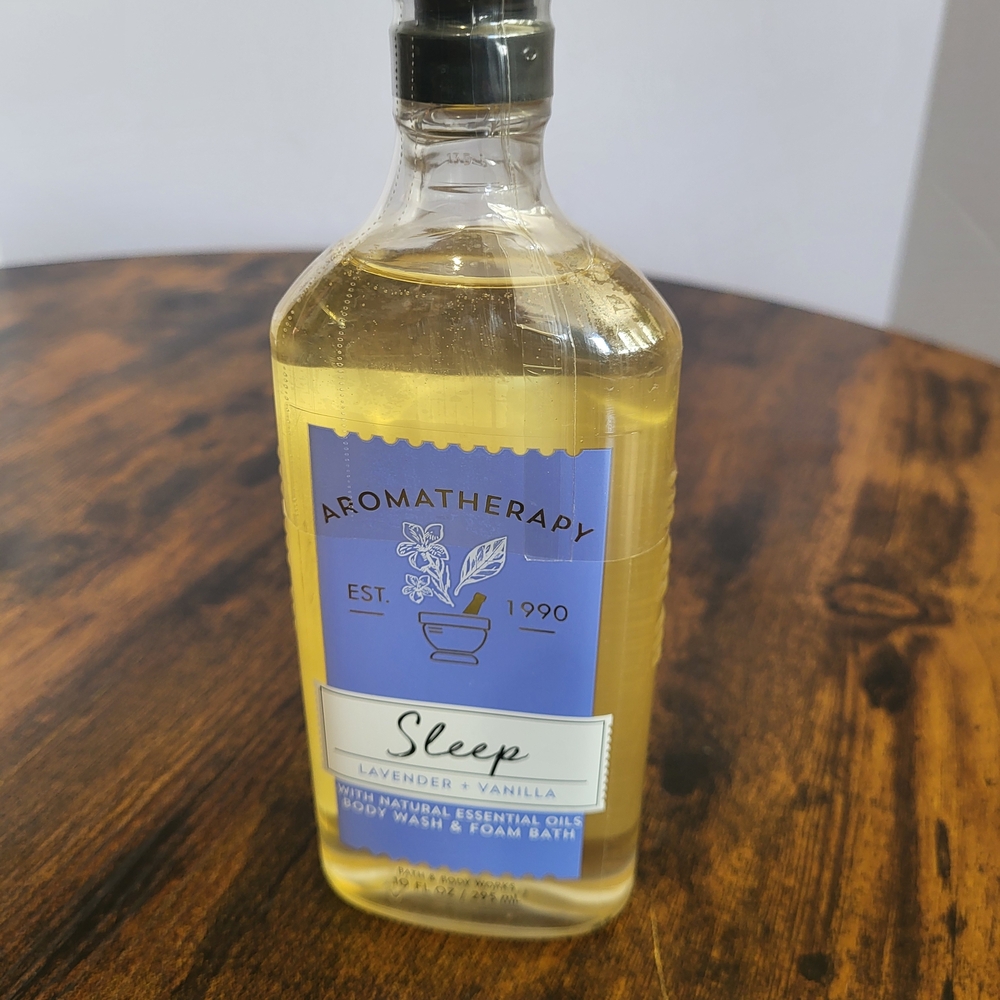 Bath & Body Work therapy Sleep Lavender Vanilla Body Wash